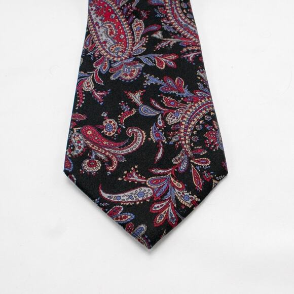 Christian Dior Paisley Tie Blue - Picture 2 of 4